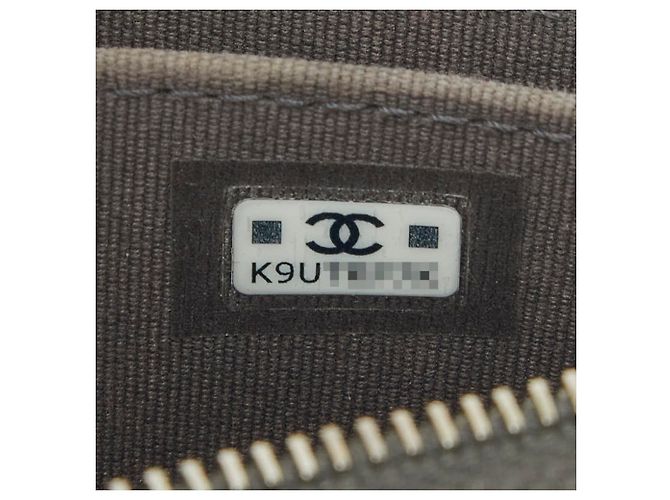 Monedero Chanel Matelassé Coco Mark Castaño - vista 8