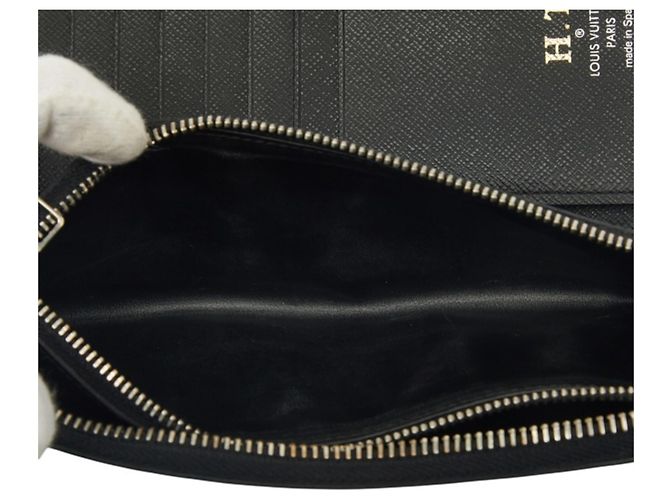 Cartera Louis Vuitton Epi Zippy Negro - vista 7