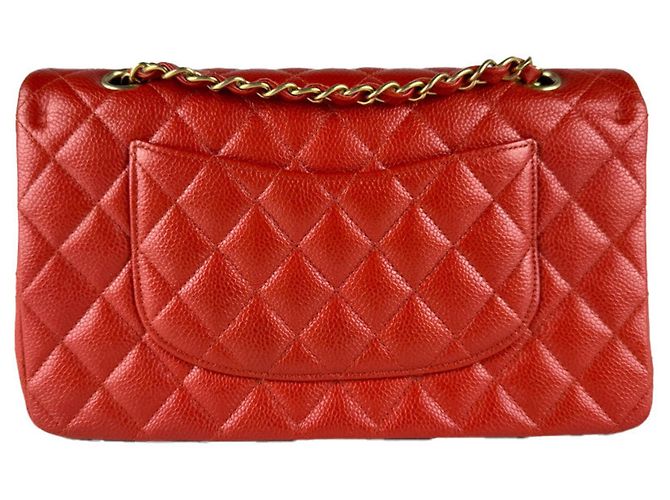 Borsa a tracolla Chanel Orange Red Rosso - vista 3