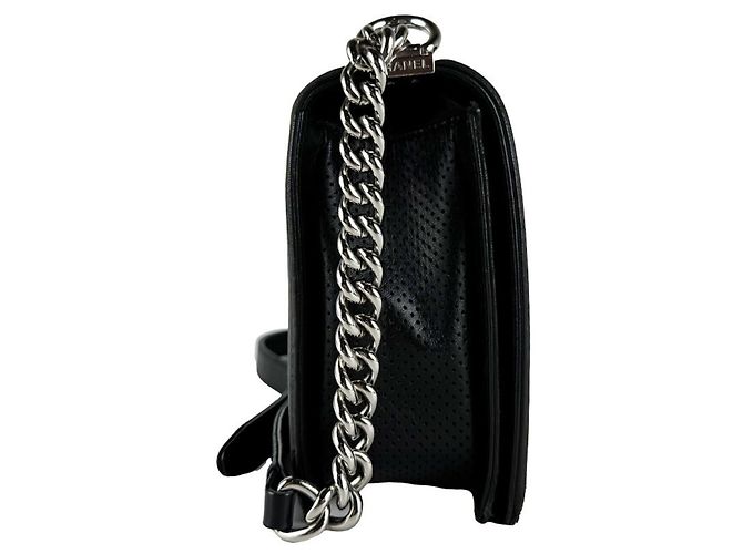 Borsa a tracolla Chanel Boy Nero - vista 2