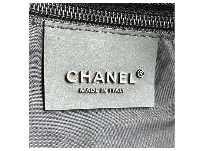 Borsa in tela nera Chanel Nero - vista 12