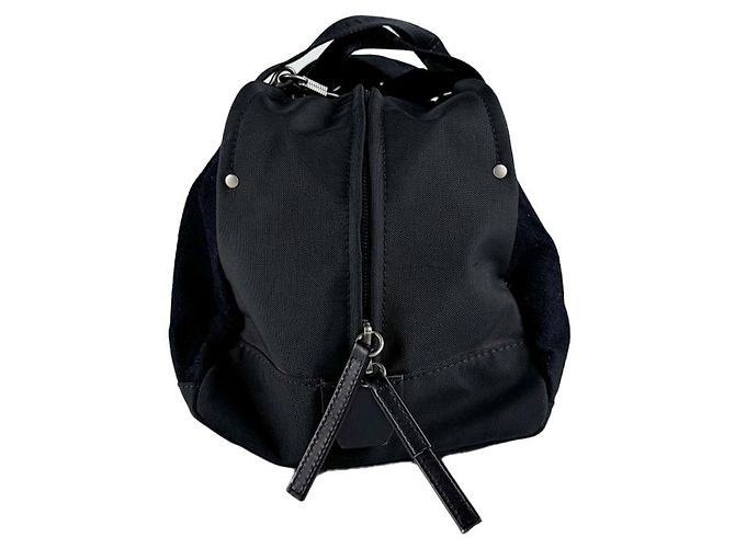 Borsa in tela nera Chanel Nero - vista 2