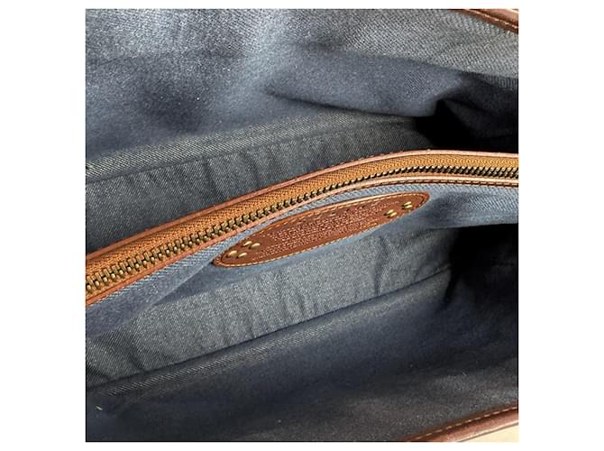 Céline Celine CELINE Paris Macadam Boogie Bag Marrone Blu - vista 5