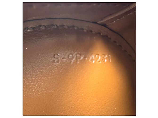 Céline Borsa a tracolla Celine in pelle marrone - vista 12