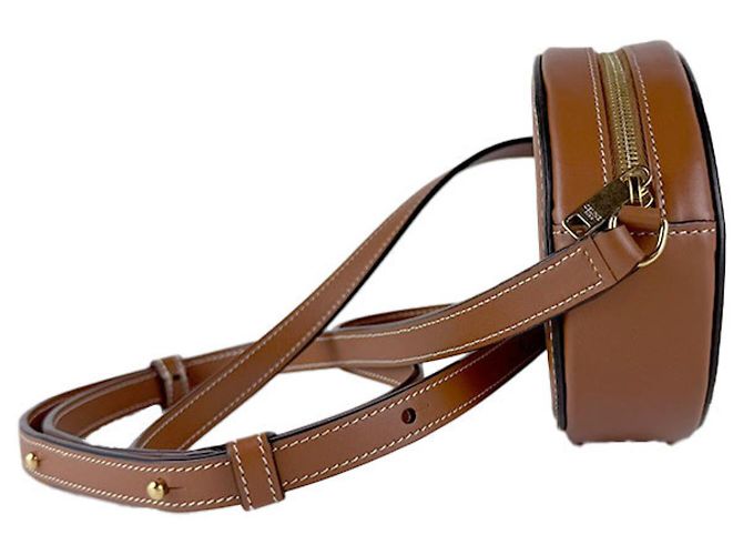 Céline Borsa a tracolla Celine in pelle marrone - vista 2