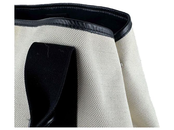 Borsa Balenciaga Cabas S Navy Nero Crudo - vista 5