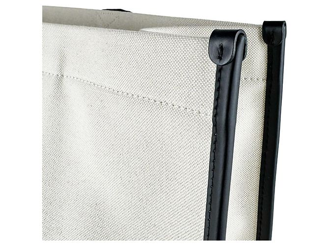 Borsa Balenciaga nera e avorio Nero Crudo - vista 5