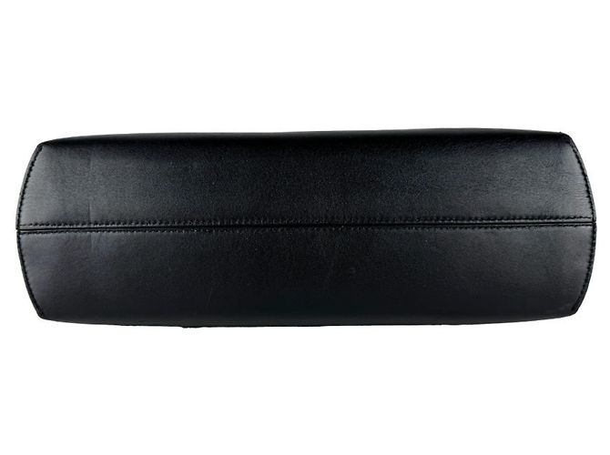 Borsa a tracolla Fendi in pelle nera Nero - vista 4