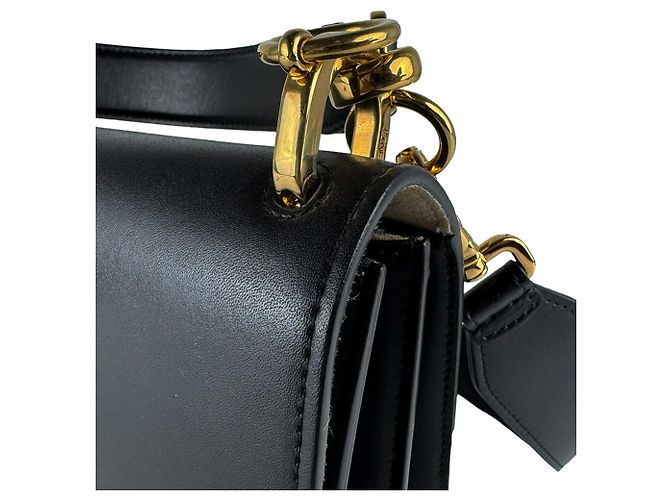 Borsa a mano Fendi in pelle nera Nero - vista 6