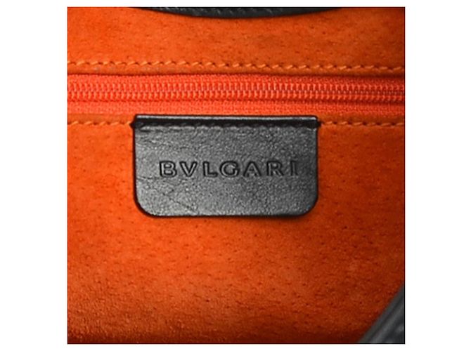 Bulgari Borsa a tracolla Bvlgari in pelle nera Nero - vista 15