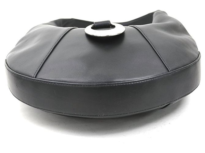Bulgari Borsa a tracolla Bvlgari in pelle nera Nero - vista 4