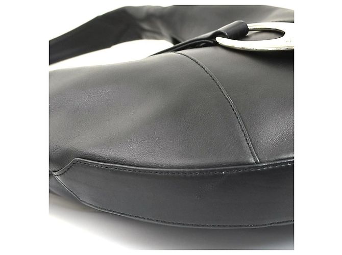 Bulgari Borsa a tracolla Bvlgari in pelle nera Nero - vista 7