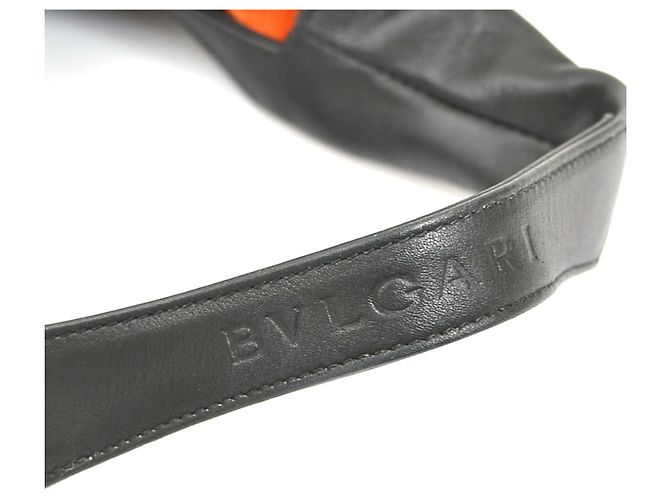 Bulgari Borsa a tracolla Bvlgari in pelle nera Nero - vista 9