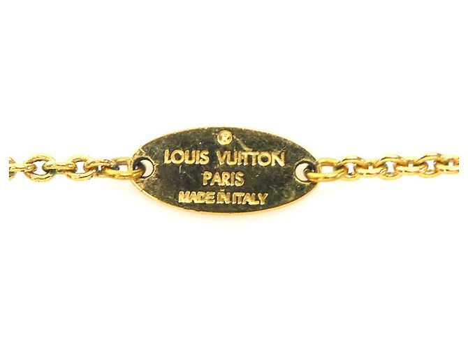 Collana Essential V Metal Louis Vuitton D'oro - vista 8