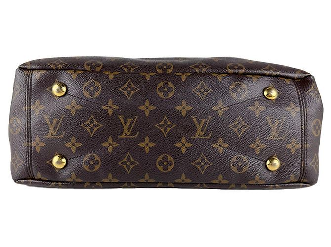 Borsa a tracolla Louis Vuitton Monogram Pallas Marrone Monogramma - vista 4