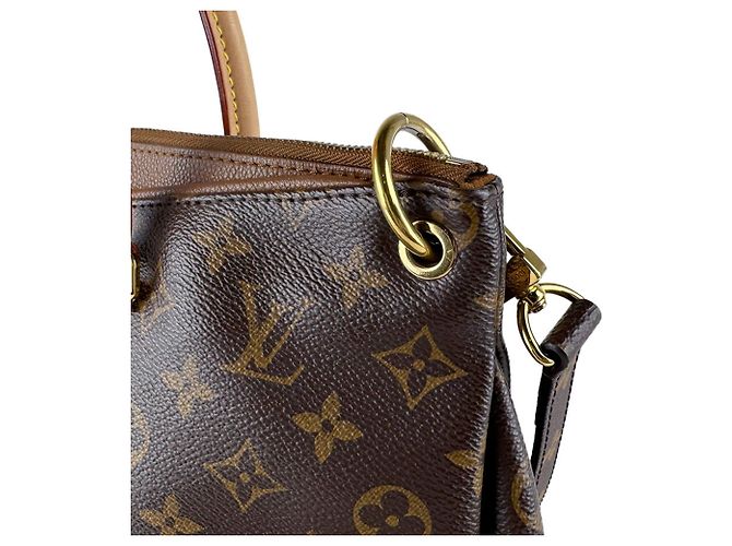 Borsa a tracolla Louis Vuitton Monogram Pallas Marrone Monogramma - vista 5
