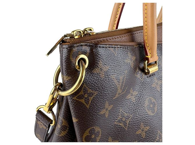 Borsa a tracolla Louis Vuitton Monogram Pallas Marrone Monogramma - vista 6