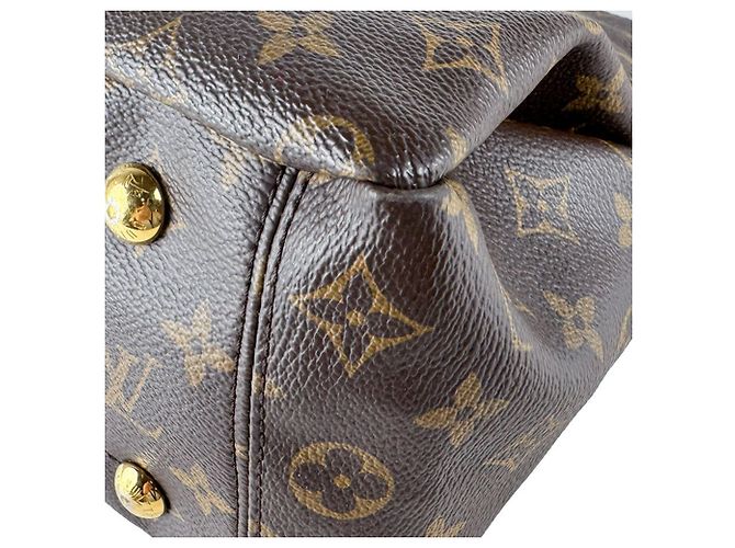 Borsa a tracolla Louis Vuitton Monogram Pallas Marrone Monogramma - vista 7
