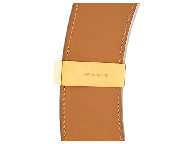Hermès Hermes Collier de Chien Gürtel Braun - Ansicht 11
