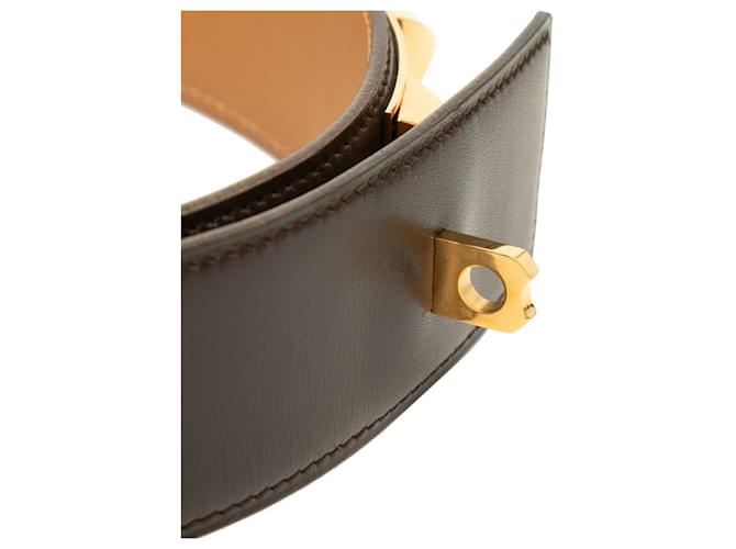 Hermès Hermes Collier de Chien Gürtel Braun - Ansicht 6