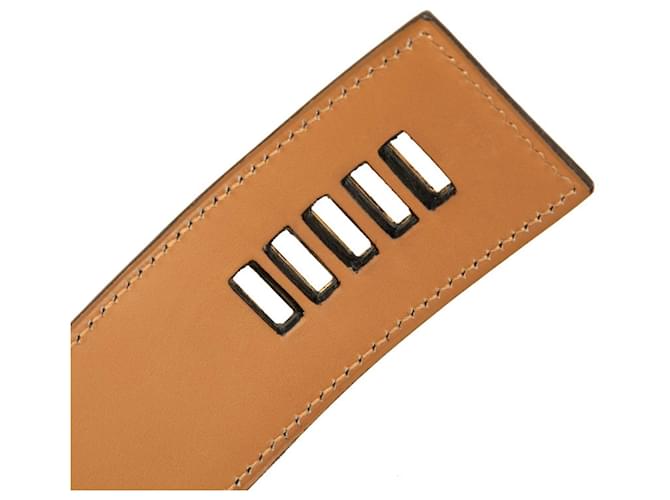 Hermès Hermes Collier de Chien Gürtel Braun - Ansicht 8