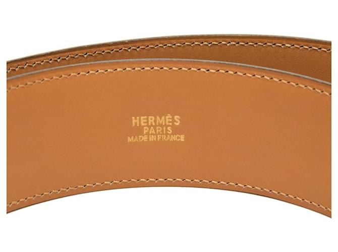 Hermès Hermes Collier de Chien Gürtel Braun - Ansicht 9
