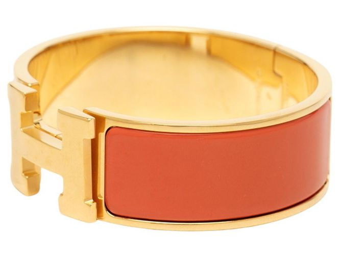 Hermès Bracciale con Charms Hermes Clic Clac H PM D'oro - vista 2