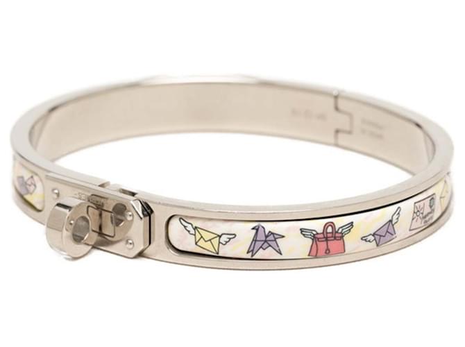 Hermès Bracciale Hermes Mini Click Kelly PM Argento Multicolore - vista 2