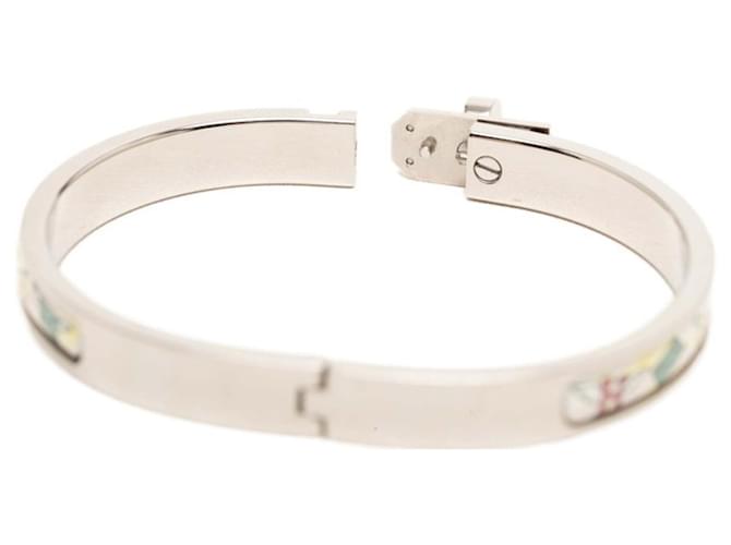 Hermès Bracciale Hermes Mini Click Kelly PM Argento Multicolore - vista 4