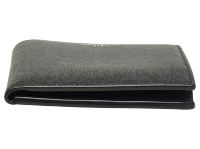 Portafoglio con Zip East West Saint Laurent Nero - vista 3