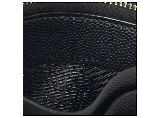 Portafoglio con Zip East West Saint Laurent Nero - vista 9