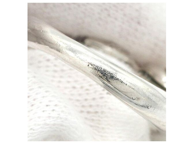 Anello a fascia Tiffany & Co. in argento sterling e oro giallo - vista 7