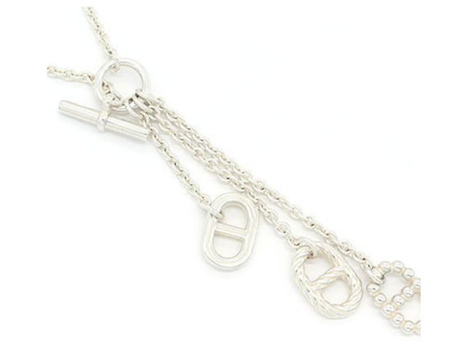 Hermès Collana Hermes Chaine d'Ancre Parade PM - vista 3