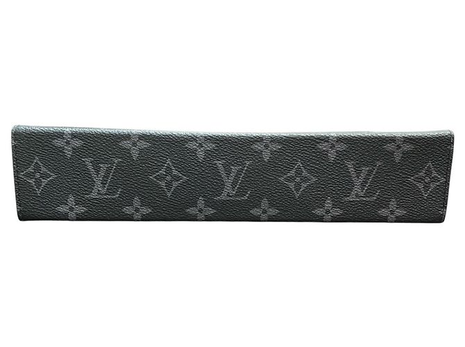 Louis Vuitton Pochette Voyage MM Nero Monogramma - vista 3