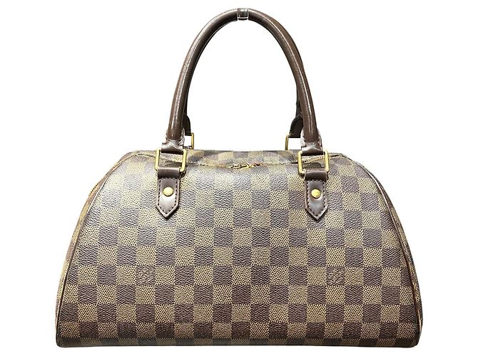 Borsa a mano Louis Vuitton Ribera MM Marrone Damier ebene - vista 2