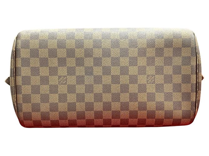 Borsa a mano Louis Vuitton Ribera MM Marrone Damier ebene - vista 3