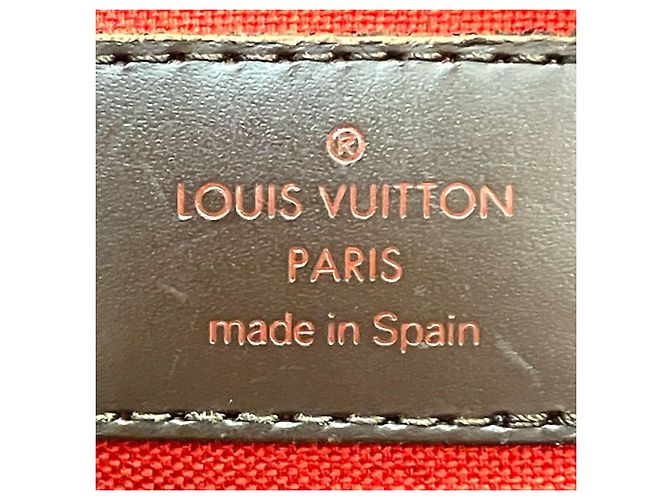 Borsa a mano Louis Vuitton Ribera MM Marrone Damier ebene - vista 4