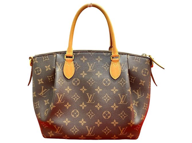 Borsa Louis Vuitton Turenne PM Marrone Monogramma - vista 2