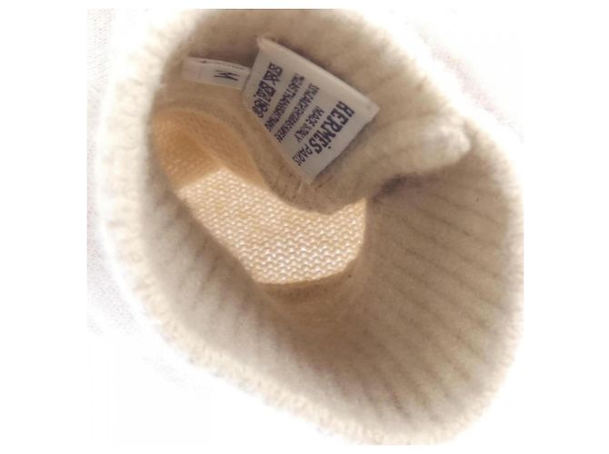 Hermès Guanti Hermes Beige Warm - vista 4