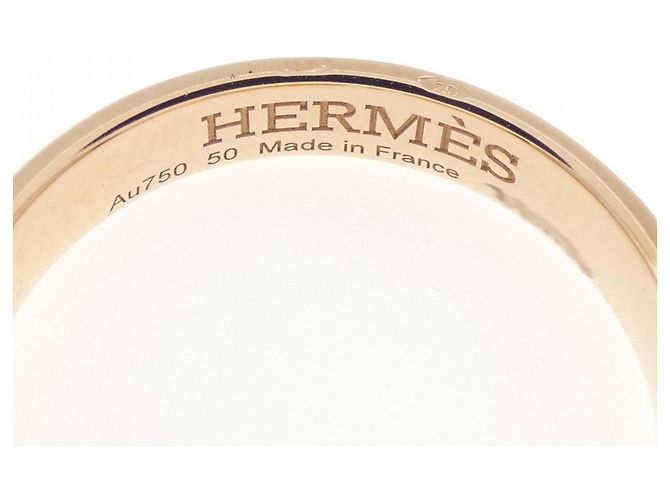 Ring Hermès Anello Hermes Ever Hercules in oro rosa 18K - vista 4