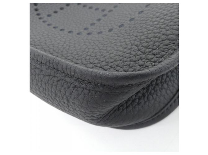 Hermès Borsa a tracolla Hermes Evelyne Nero - vista 3