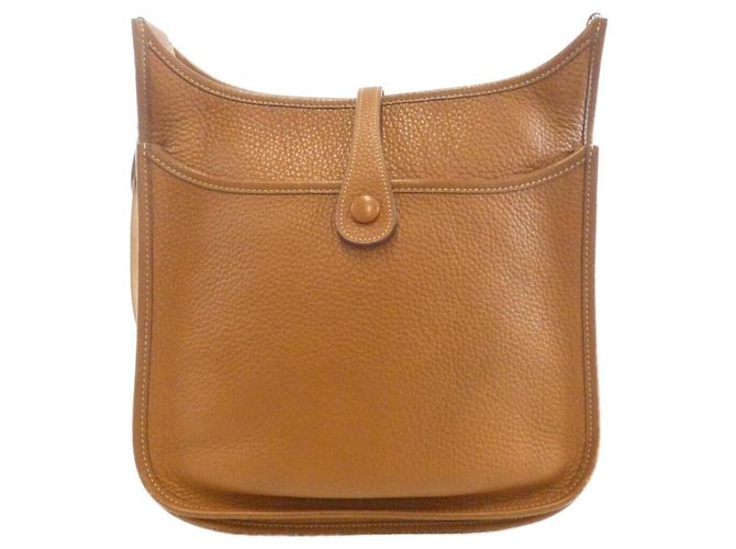 Hermès Borsa a tracolla Hermes Evelyne 2 PM D'oro - vista 2