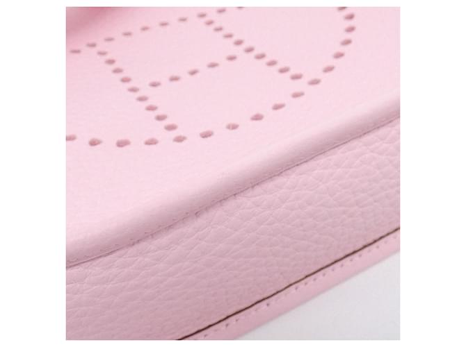 Hermès Borsa a tracolla Hermes Evelyne Amazon Rosa - vista 3