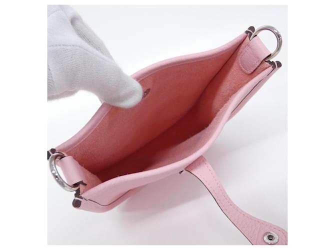 Hermès Borsa a tracolla Hermes Evelyne Amazon Rosa - vista 5