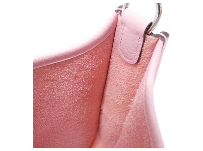 Hermès Borsa a tracolla Hermes Evelyne Amazon Rosa - vista 6