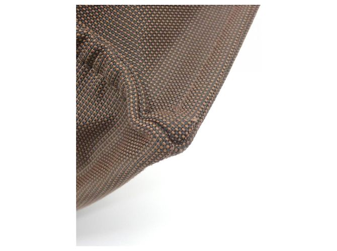 Hermès Borsa Hermes Herline MM Marrone - vista 3