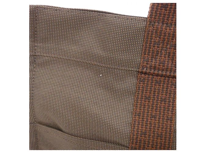 Hermès Borsa Hermes Herline MM Marrone - vista 4
