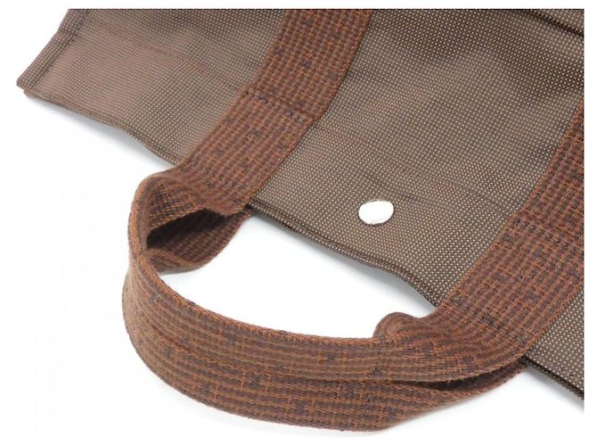 Hermès Borsa Hermes Herline MM Marrone - vista 5