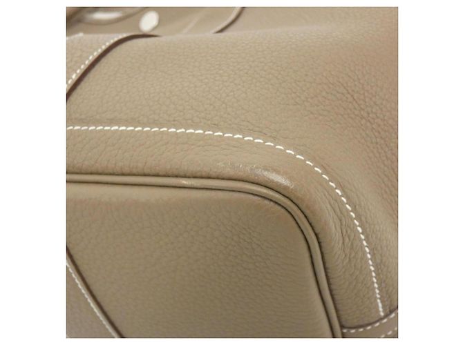 Hermès Borsa Hermes Garden Party in Etoupe Gray Taupe - vista 2