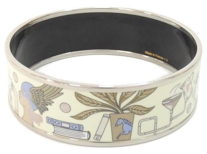 Bracciale rigido Hermès beige - vista 2